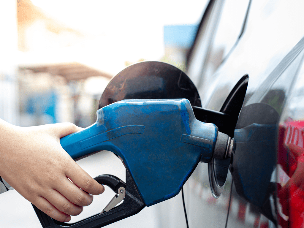 posto de gasolina limpo